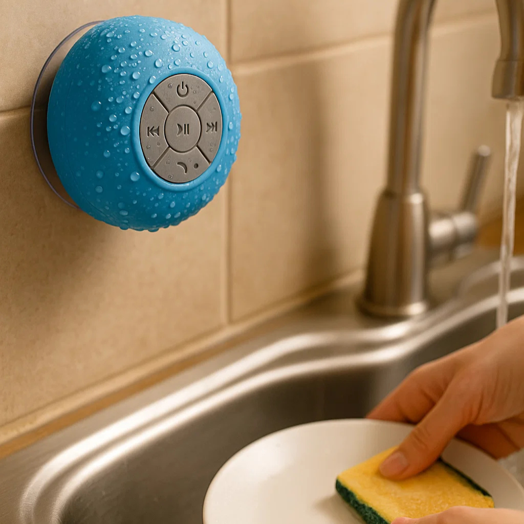 Parlante Resistente al Agua y Sin Cables 💦